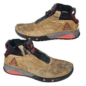 Nike ACG Ruckel Ridge Mens Size 10.5 AQ9333-226 Tan Gorpcore Hiking Boots *Stain